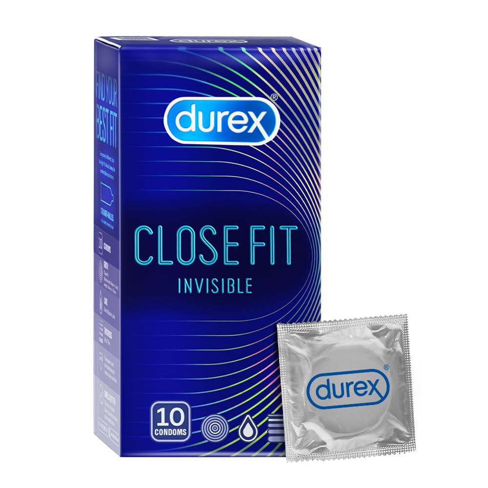Durex Close Fit Invisible Ultra Thin Condoms – Pack of 10