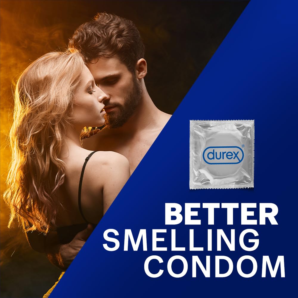 Durex Close Fit Invisible Condoms – Snug Fit, Ultra Thin | Pack of 3
